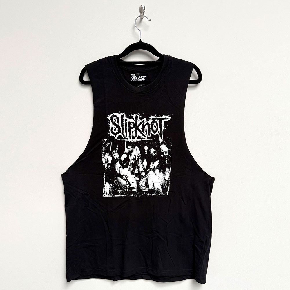 Slipknot - Album Splatter Tanktop - Schwarz
